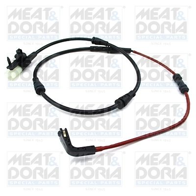 Warning Contact, brake pad wear